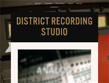 Tablet Screenshot of districtrecorders.com